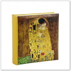 Klimt: A csók mintás fotóalbum 20 lapos, 22x28 cm-es lapokkal