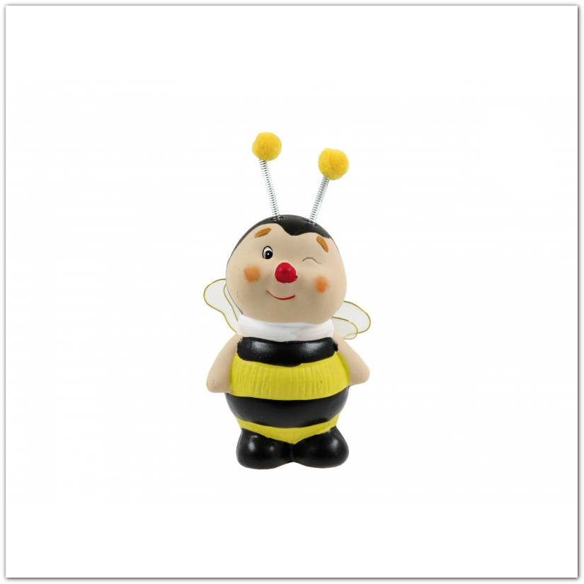 Kerti bogár dekoráció - méhecske - 16 cm 