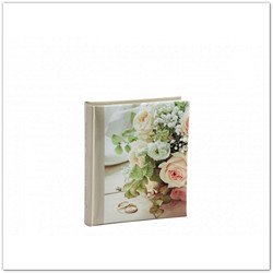 Esküvői zsebes fotóalbum, 48db 10x15cm-es fénykép számára