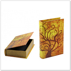 Klimt: Életfa fa könyvdoboz, 26cm