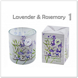 Illatgyertya pohárban - Lavender & Rosemary