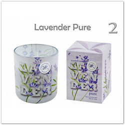 Illatgyertya pohárban - Lavender Pure