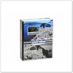 Utazásos zsebes fotóalbum 200db/10x15cm - Santorini
