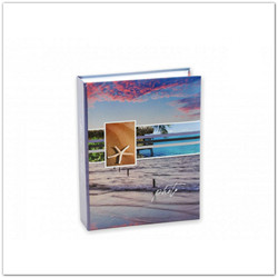 Utazásos zsebes fotóalbum 200db/10x15cm - tengerpart