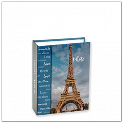 Utazásos zsebes fotóalbum 100db/10x15cm - Eiffel-torony