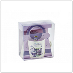 Levendulás bögre díszdobozban, 3,5dl